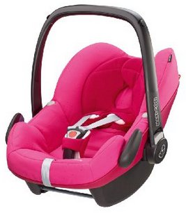 sicherer Gruppe 0+ i-Size Kindersitz nomad black Maxi-Cosi Pebble Plus Babyschale passend für FamilyFix Two Basisstation nutzbar ab der Geburt bis ca 0-13 kg 12 Monate 